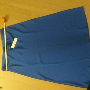 JCrew women's pull on slip skirt blue